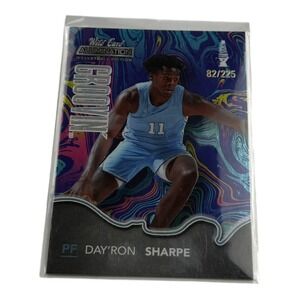 2022 Wild Card Alumination Groovin Day'Ron Sharpe 82/225 BG-10 Basketball Card